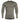 Thermal long-sleeve shirt, olive-gray crew neck with fitted stretch fit