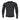 Black long-sleeve crewneck activity T-shirt with fitted stretch design.