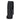 Black nylon flashlight pouch with webbing strap and MOLLE-style attachment
