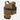Coyote tan plate carrier with front magazine pouches and side retention straps