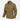 Woodsman shirt in tan with long sleeves, button front, chest pockets, cinched waist
