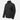 Black tactical jacket with stand collar, full zip, and side pocket