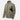 Light gray jacket with stand collar, black zipper, and angled pocket panel