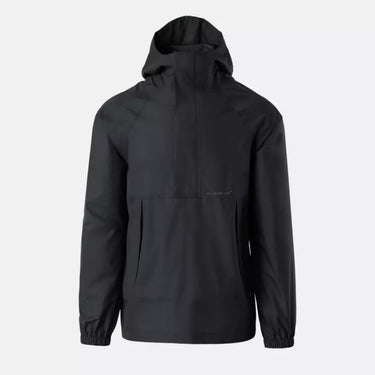 Helikon Levanter jacket, black hooded zip-front windbreaker