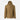 Levanter jacket, tan hooded zip-front