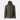 Levanter jacket, olive green hooded zip-front windbreaker