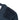 Blue grey sweater with dark flap pocket panel and buttoned shoulder strap