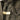 Olive drab parka interior with striped tape near collar opening
