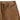 Khaki jeans close-up of waistband and curved front pocket