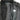 Grey quilted lining coat with ribbed neck trim and zip front placket