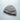 Wolf grey fleece watch cap with folded cuff and small logo patch