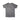 Dark grey quick-dry crew-neck T-shirt with short sleeves and back drape