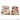 Desert camo tactical vest front and back views with flap chest pocket