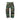 Ripstop BDU cargo pants, green woodland camouflage, drawstring cuffs.