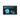 PVC gaming patch with blue robotic character and symbols on black background