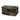 Cordura ammo box, green camo, zip-top with hook-and-loop patch panel