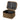Cordura ammo box, tan fabric with zip lid open and black interior pocket
