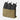 Tan tactical pouch holding multiple black magazine inserts