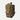 Coyote brown radio pouch with hook-and-loop flap and stacked side pouches