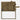 Coyote brown map case with snap button flap and side strap loop