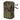 Camouflage Cordura pouch with front patch pocket and braided elastic cords