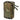 Camouflage Cordura pouch with front patch pocket and elastic side cords