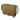 Coyote tan utility service case with front zip pocket, hook-and-loop patch panel, side handle.
