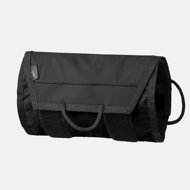 Helikon Trip Roll Organizer in black, rolled fabric case with front flap and carry loop