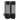 SW Grey 2-slot pistol magazine holder with two front pockets and elastic bands