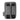 Tactical pistol magazine holder, gray fabric with black retention panels, 2-slot design