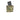 Multicam mag-release dump pouch small front view with open top and pull cord