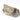 Multicam concealment pouch with dual front zip pockets and stitched webbing trim