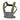 Tactical front rig interface with green-and-brown camo adjustable straps and gray padded panel