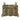 Tactical magazine flap with four pouches in green camouflage, tan magazine inserts