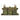 Woodland-style camo skeletonized triple 308 ammo flap pouch with three padded slots