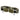 Olive skeletonized cummerbund with black buckles and two fabric panel inserts