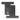 Tactical SAPI side plate mount with hook-and-loop panels, dark gray.