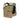 Camouflage plate carrier with MOLLE front panel, padded cummerbund, and adjustable straps