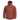 Maroon red parka with hood, front zipper, and side utility pockets
