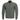 Olive green flight jacket with full front zipper and ribbed cuffs and hem.