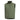 Quilted puffer vest with hood, full-zip, olive green