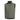 Quilted puffer vest with hood, full-zip, light gray-green