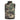 Quilted puffer vest with hood, full-zip, woodland camouflage