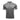 Men's polo shirt, short-sleeve, grey heather with button placket and logo
