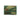 Green camouflage fabric wallet with snap flap and embossed logo.