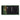 Fabric wallet with camouflage exterior, green edge binding, and interior compartments