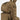 Tan Cordura backpack with side storage pouch and MOLLE webbing straps