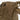 Tan Cordura backpack back panel with reinforced webbing strap attachment