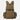 Cordura backpack in tan with front zip pouch, padded straps, and side utility pocket