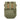 Olive green MOLLE assault panel with five front pouches and zippered pocket